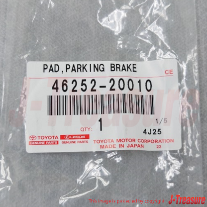 TOYOTA CAMRY 92-96 MCV10 VCV10 Genuine Parking Brake Pedal Pad 46252-20010 OEM