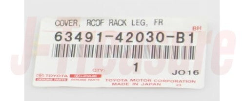 TOYOTA RAV4 ACA3# 08-12 Genuine Roof Rack Leg Cover Front & Rear RH LH Set OEM