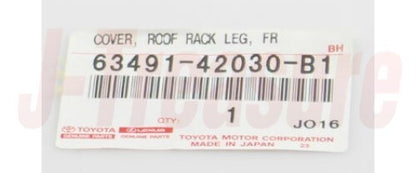 TOYOTA RAV4 ACA3# 08-12 Genuine Roof Rack Leg Cover Front & Rear RH LH Set OEM