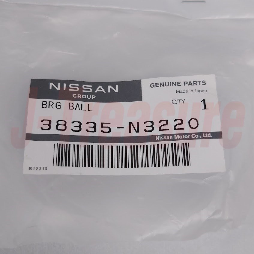 NISSAN 300ZX Z31 INFINITI M30 F31 Genuine Ball Bearing 38335-N3220 OEM