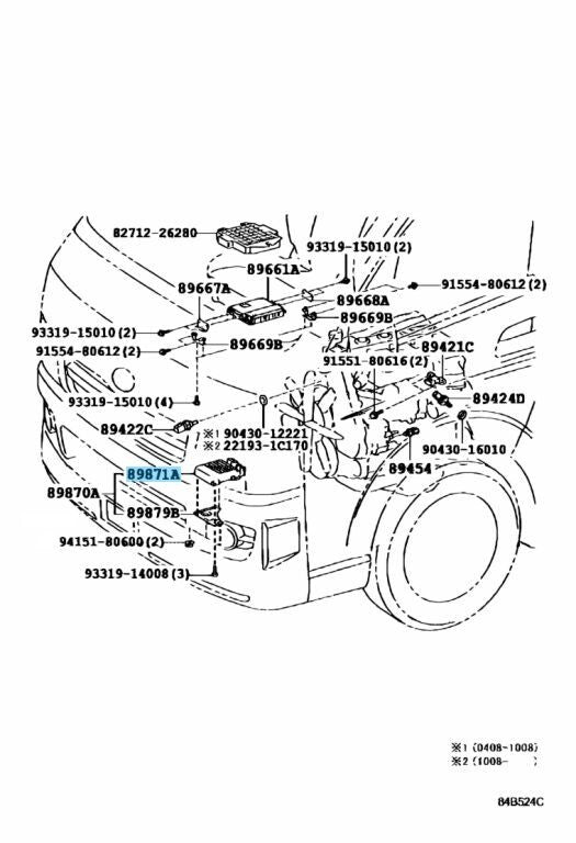 TOYOTA LAND HILUX HIACE Genuine Injector Driver ECU 89871-20080 OEM