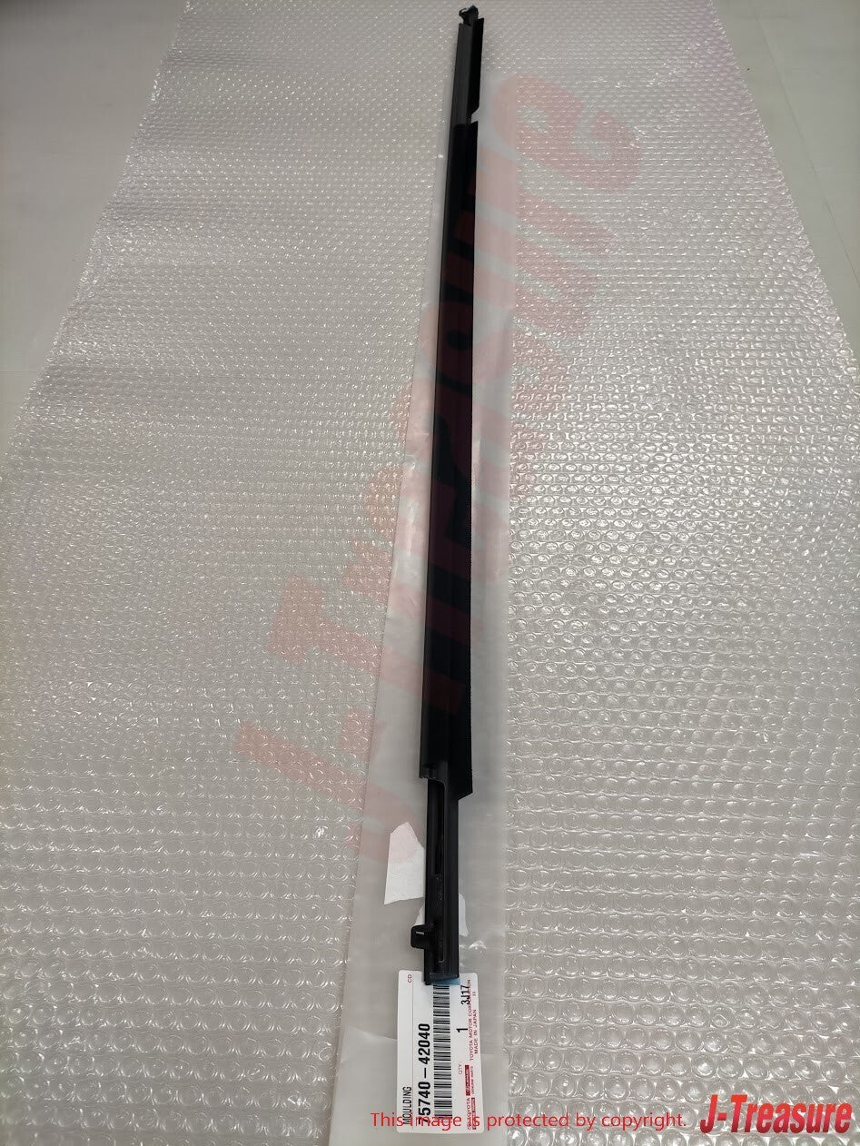 TOYOTA RAV4 ALA4# 2013-2018 Genuine Rear Door Belt Moulding LH 75740-42040 OEM