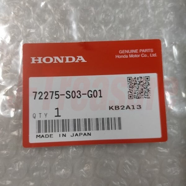 HONDA CIVIC EK# 2D 3D 96-00 Genuine Front Door Run Channel LH 72275-S03-G01