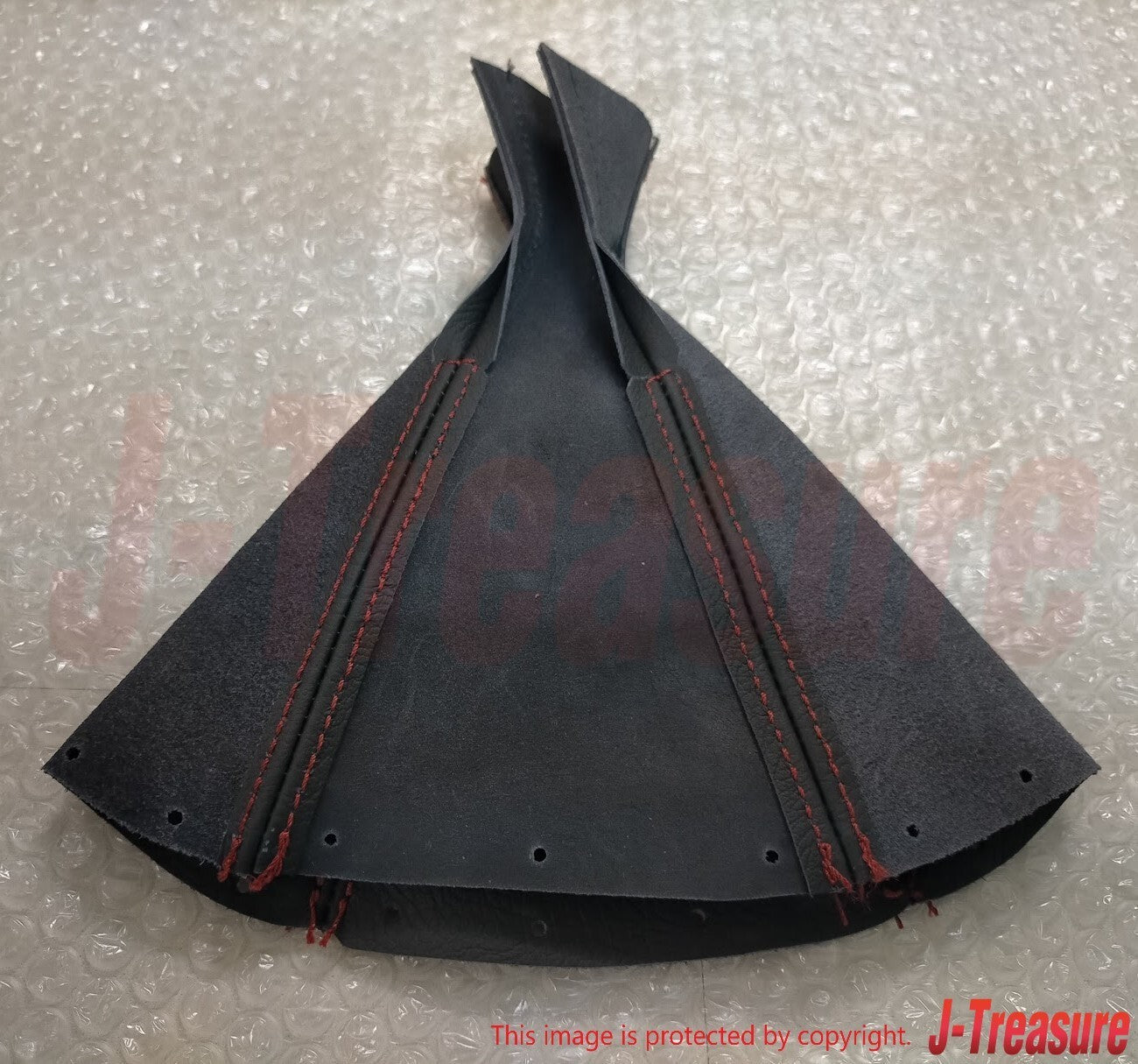 HONDA S2000 AP1 AP2 Genuine Ultimate Edition Shift Boots Leather Red Stitch OEM