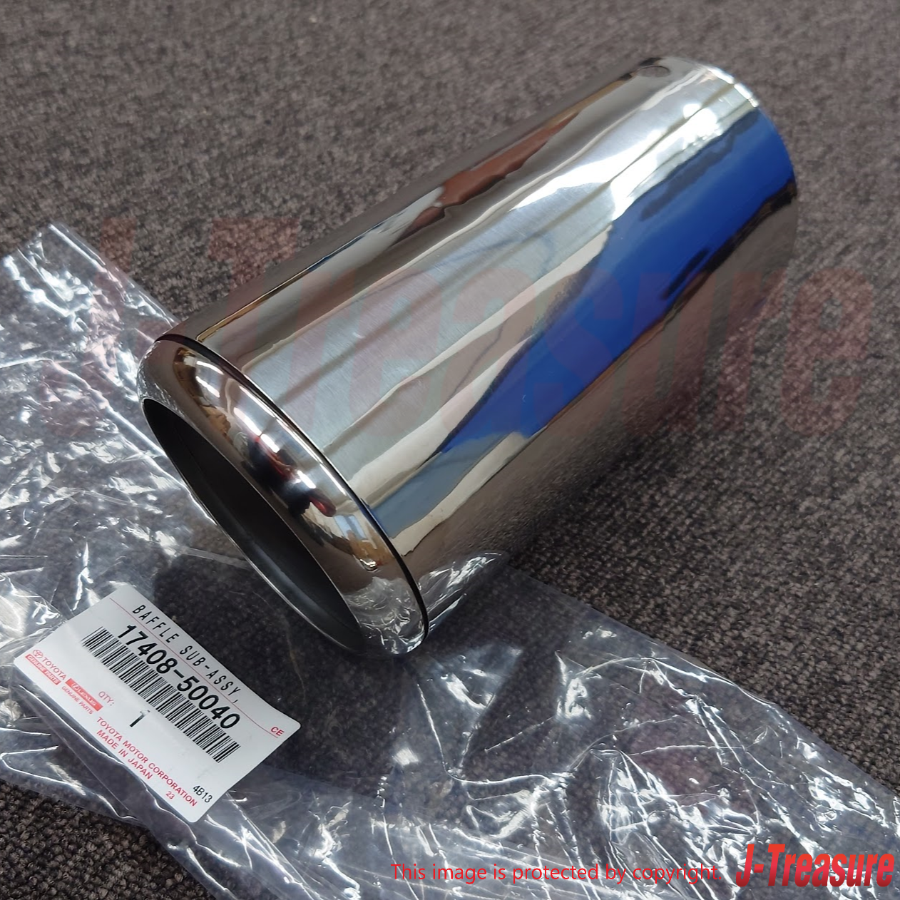 LEXUS SC430 UZZ40 2002-2010 Genuine Exhaust Tail Pipe Baffle Sub Assy x2 Set OEM