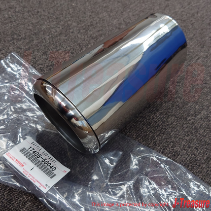 LEXUS SC430 UZZ40 2002-2010 Genuine Exhaust Tail Pipe Baffle Sub Assy x2 Set OEM
