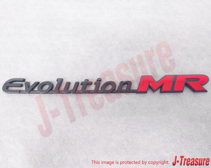 MITSUBISHI LANCER EVOLUTION 8 EVO8 CT9A Genuine MR Trunk Lid Emblem Budge OEM