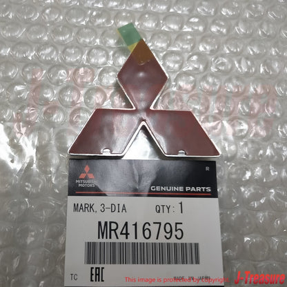 MITSUBISHI ECLIPSE D5#A 2000-2001 Genuine Three-Dia Mark Emblem MR416795 OEM
