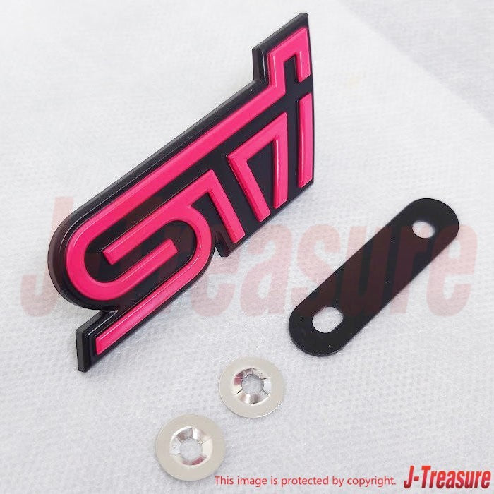 SUBARU IMPREZA WRX STI GDB 02-07 Genuine Front Grill Emblem Badge & Bracket OEM