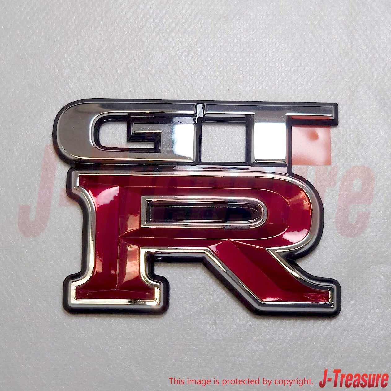NISSAN SKYLINE GT-R BNR34 98-02 Genuine Trunk Lid Emblem "GT-R" 84896-AA400 OEM