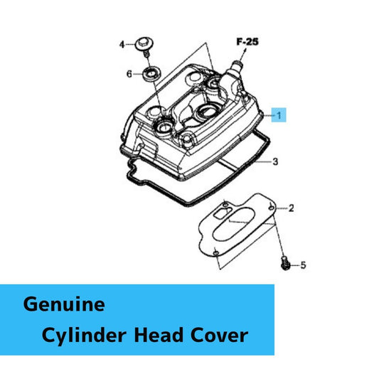 HONDA CRF250R 2018-2021 Genuine Cylinder Head Cover 12310-K95-A20 OEM