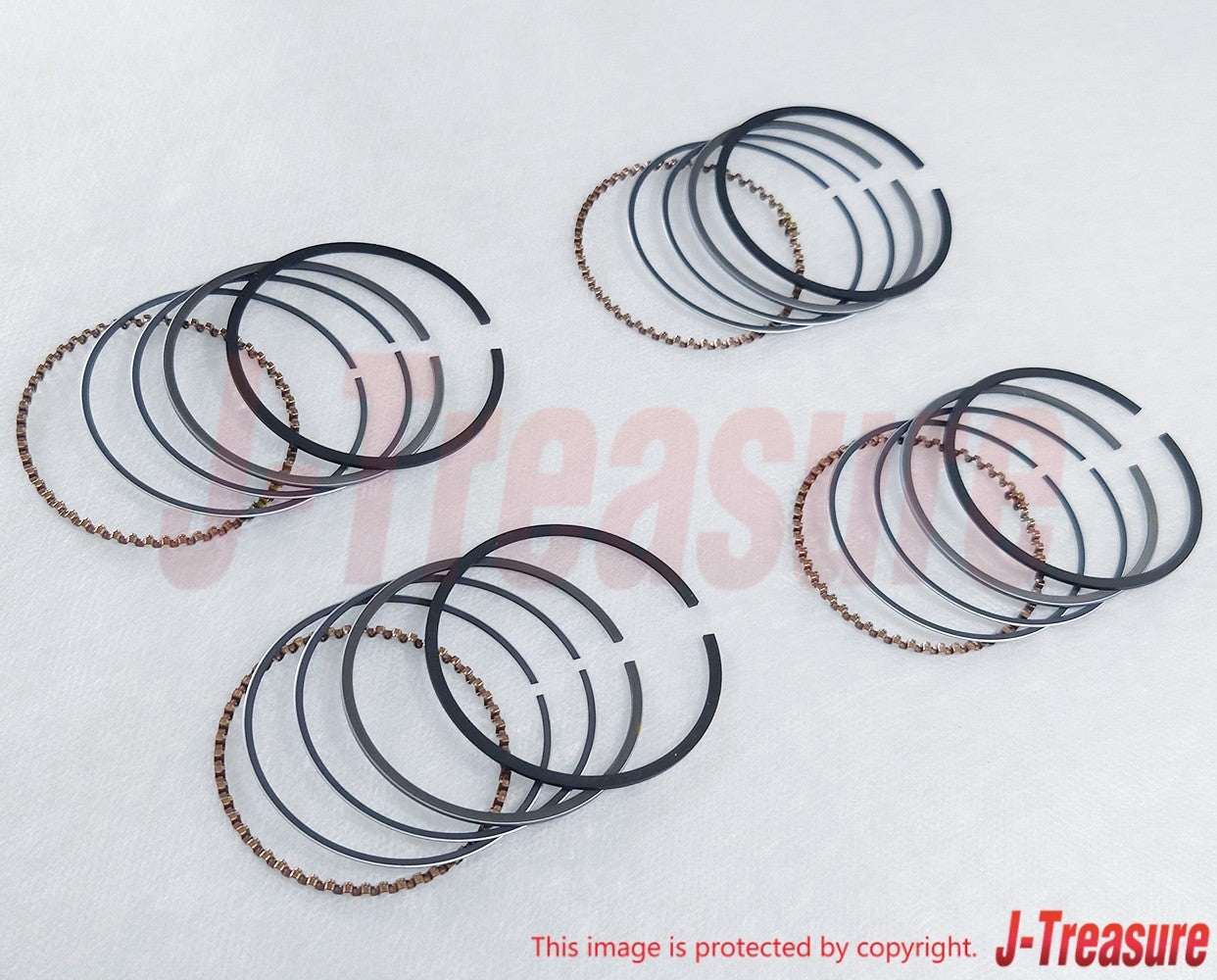 SUBARU SAMBAR VAN & TRUCK TV1 TT1 Genuine Piston Ring Set 12033KA421 OEM