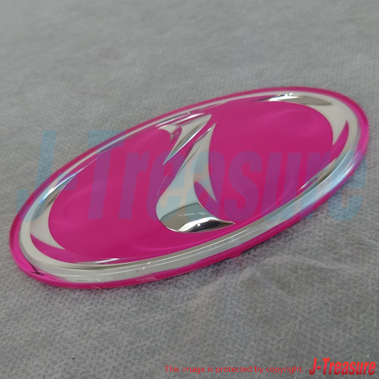 SUBARU IMPREZA WRX STi GDB GDC Genuine Pink " i " Front Grill Emblem Badge OEM