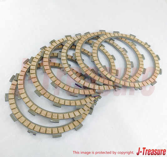 HONDA XR650L '93-09 '12-25 Genuine Clutch Friction Disk 22201-MY6-670 x7 Set