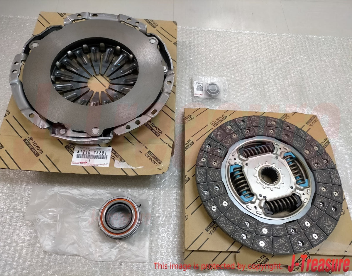 TOYOTA TACOMA TRN2##  2012-2018 Genuine 2.7L 4CYL 5-Speed Clutch Kit OEM