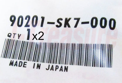 HONDA S2000 AP1/2 '00-09 Genuine Windshield Wiper Arm & Nut RH & LH Set LHD
