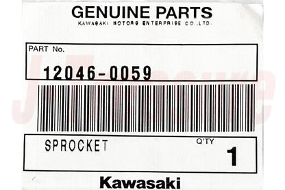 KAWASAKI KLX110 KLX110L 2010-2016 Genuine Camshaft Sprocket 12046-0059 OEM
