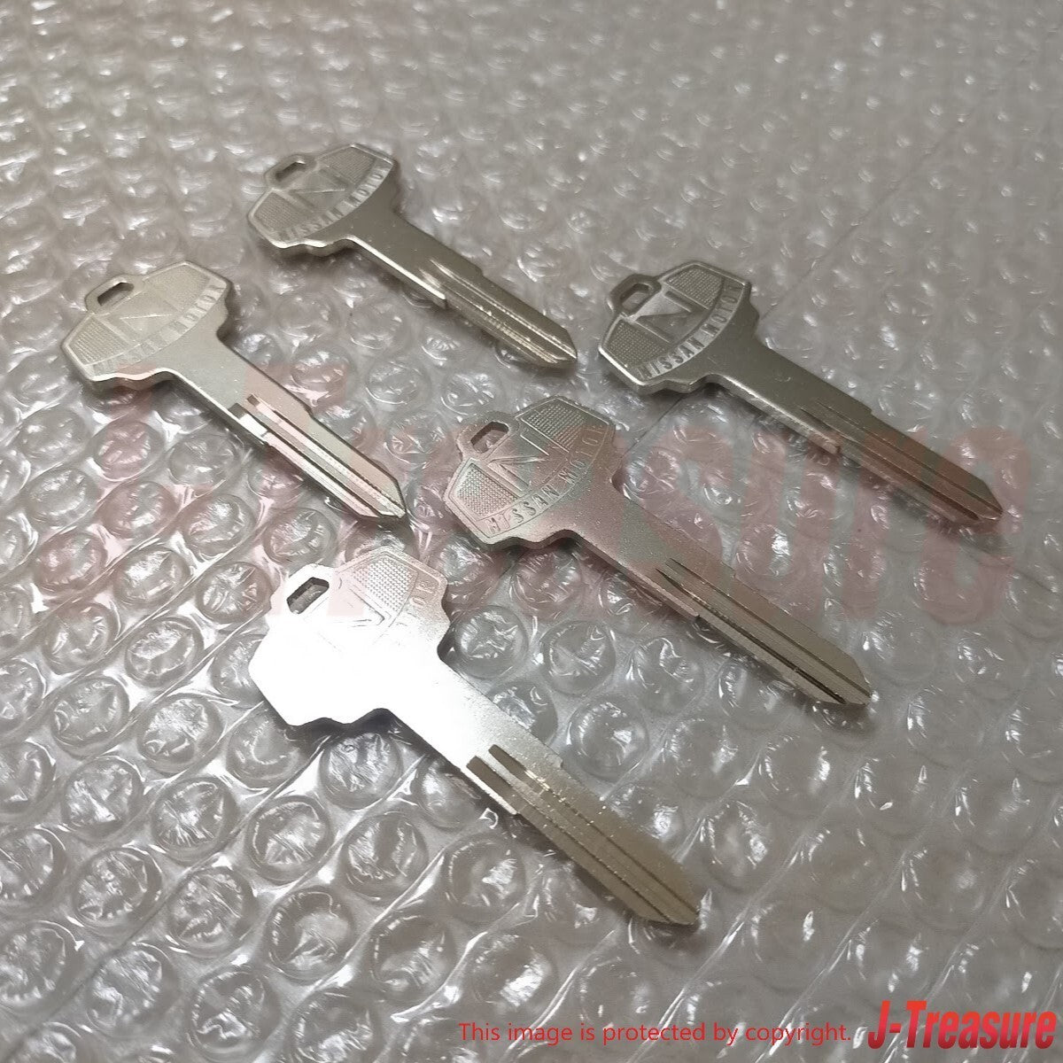NISSAN SUNNY TRUCK Genuine Blank Key KEY00-00055 x5 Set OEM