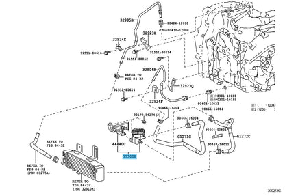 TOYOTA HIGHLANDER GVU48 06-13 Genuine Oil W/Motor Pump Assy 35300-48011 OEM