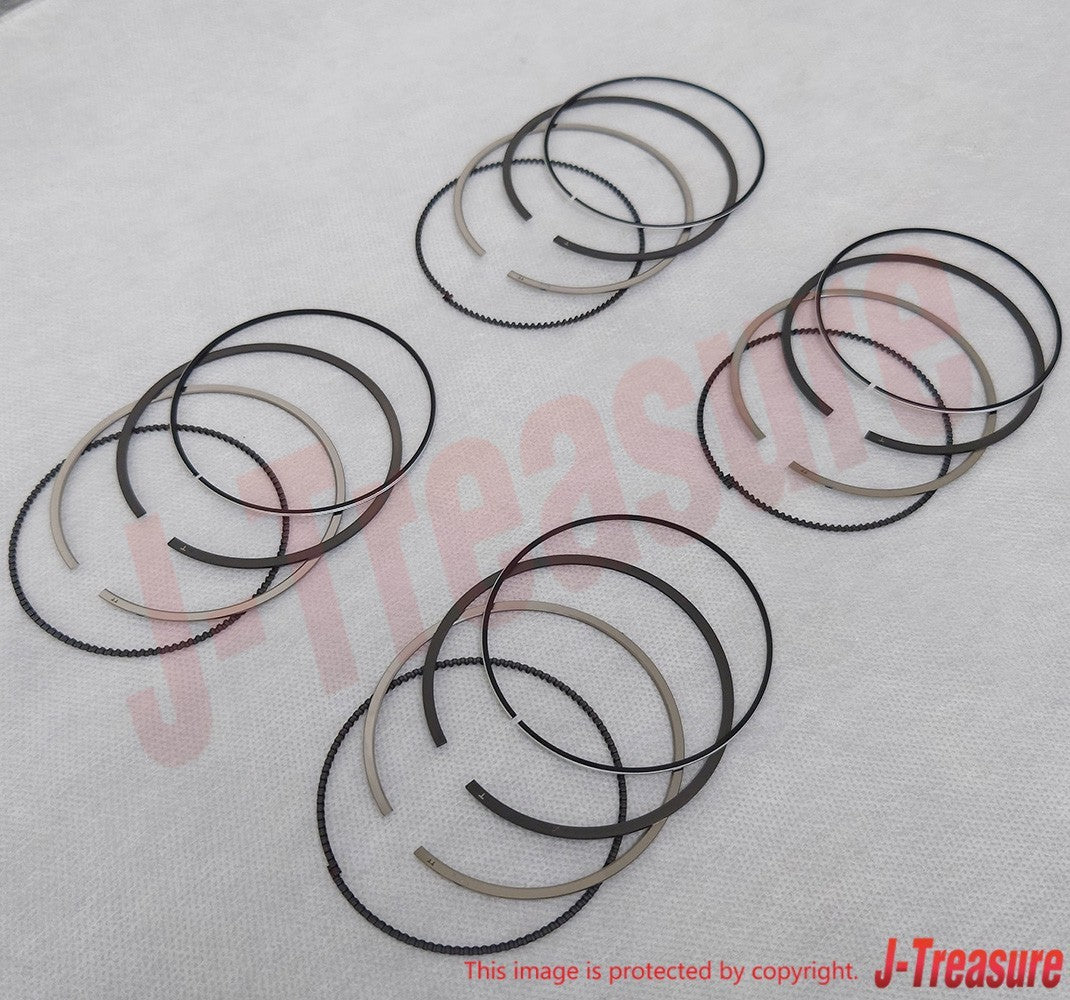 YAMAHA YZF-R6 2006-2024 Genuine Piston Ring Set Standard 2C0-11603-00-00 x4 Set