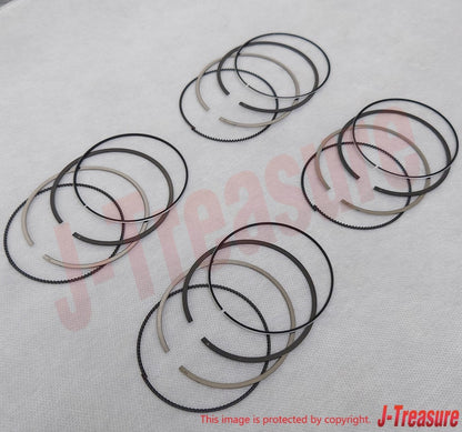 YAMAHA YZF-R6 2006-2024 Genuine Piston Ring Set Standard 2C0-11603-00-00 x4 Set