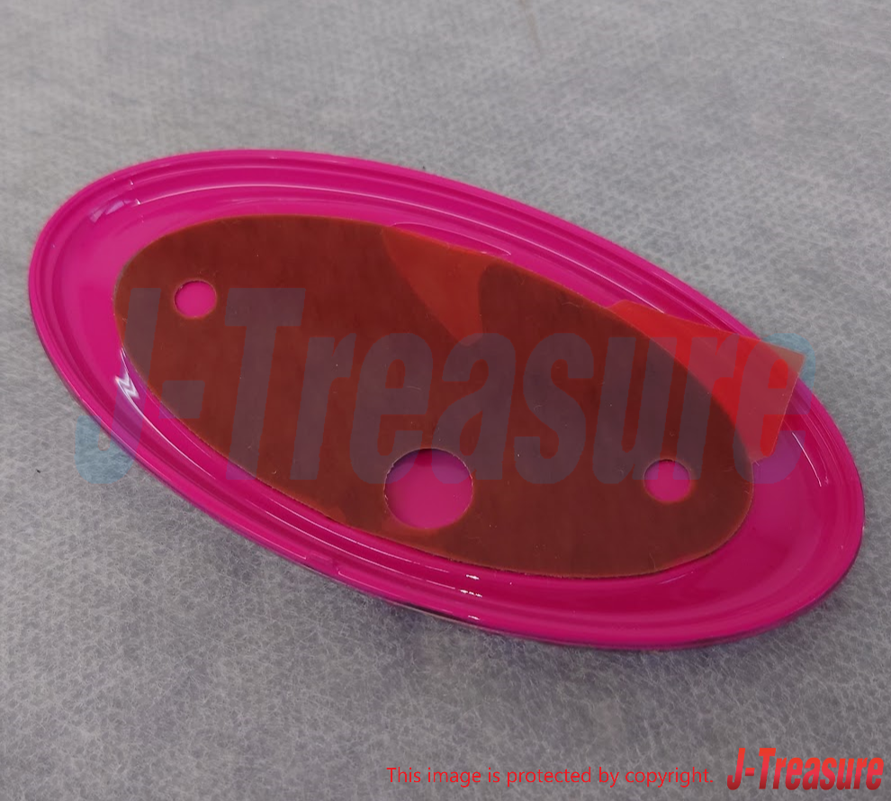 SUBARU IMPREZA WRX STi GDB GDC Genuine Pink " i " Front Grill Emblem Badge OEM