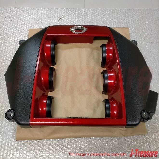 NISSAN NISMO GT-R R35 Genuine VR38DETT Red Ornament Assembly Engine Cover OEM