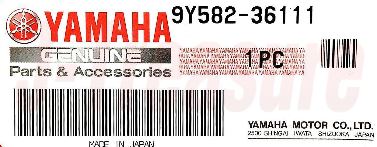 YAMAHA YZ125 2009-2021 Genuine Rear Wheel Drive Chain 9Y582-36111-00 OEM