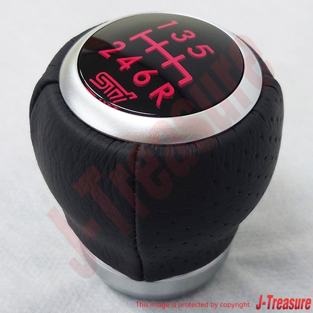 SUBARU IMPREZA WRX STI GR GV Genuine STI Shift Knob 6MT SG117AJ016 OEM