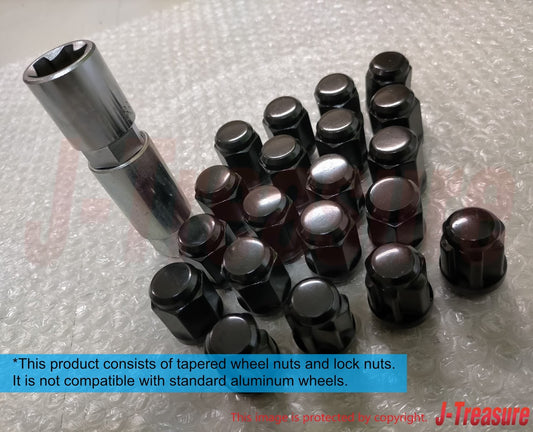 MUGEN HONDA  Wheel Nut & Lock Nut Set 5H Fits MUGEN Wheels for Civic FK8 Type R