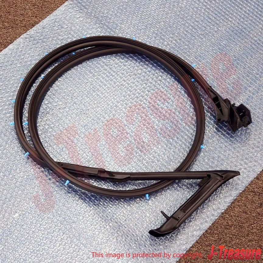 NISSAN 240SX SILVIA S13 89-94 Genuine Door Weatherstrip Seal Right Left Set OEM