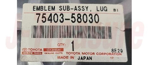 TOYOTA ALPHARD AGH30 15-23 Genuine Rear Back Door Symbol Emblem 75403-58030 OEM