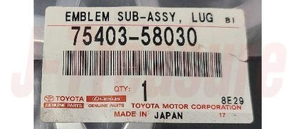 TOYOTA ALPHARD AGH30 15-23 Genuine Rear Back Door Symbol Emblem 75403-58030 OEM