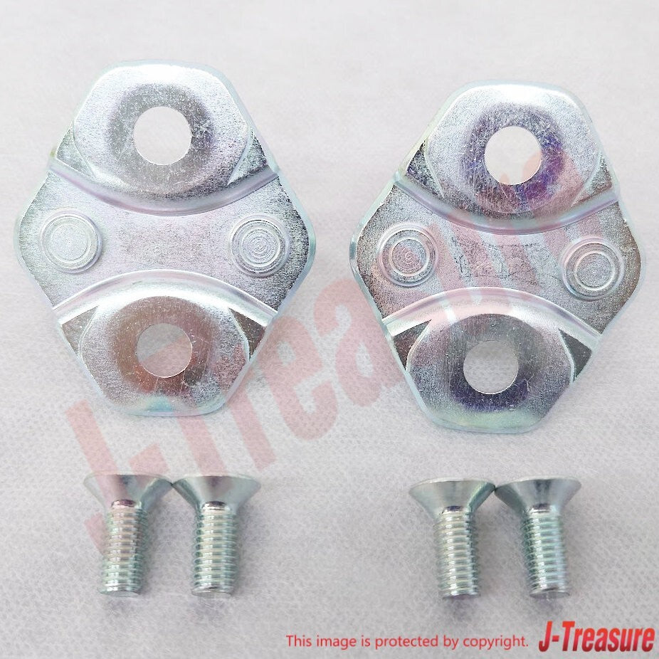 HONDA CIVIC INTEGRA  ACCORD PRELUDE Genuine Front Door Strikers & Bolts Set OEM