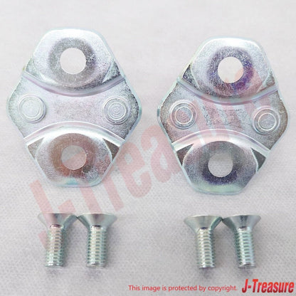 HONDA CIVIC INTEGRA  ACCORD PRELUDE Genuine Front Door Strikers & Bolts Set OEM