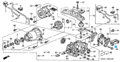 HONDA CR-V RD# 2002-2006 Genuine Rear Differential Dynamic Damper 50716-S9A-000