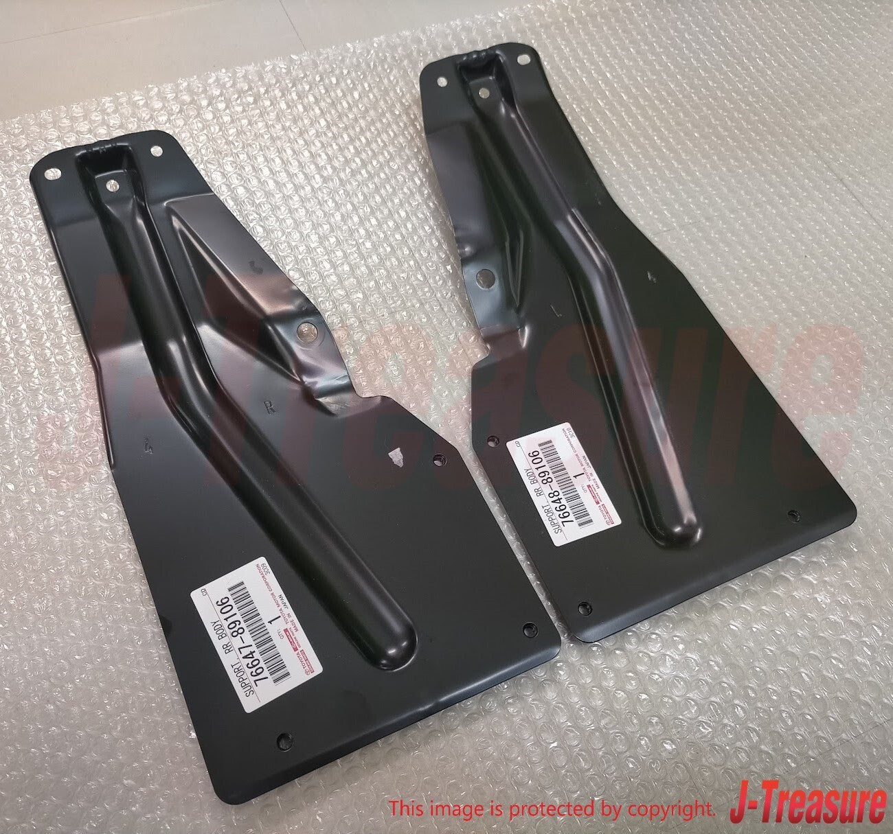 TOYOTA 4RUNNER PICKUP 89-95 Genuine Rear Body Mudguard Support RH & LH Set OEM