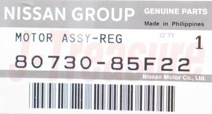 NISSAN SKYLINE GT-R BNR34 2001/01- Genuine Regulator Motor RH 80730-85F22 2Door
