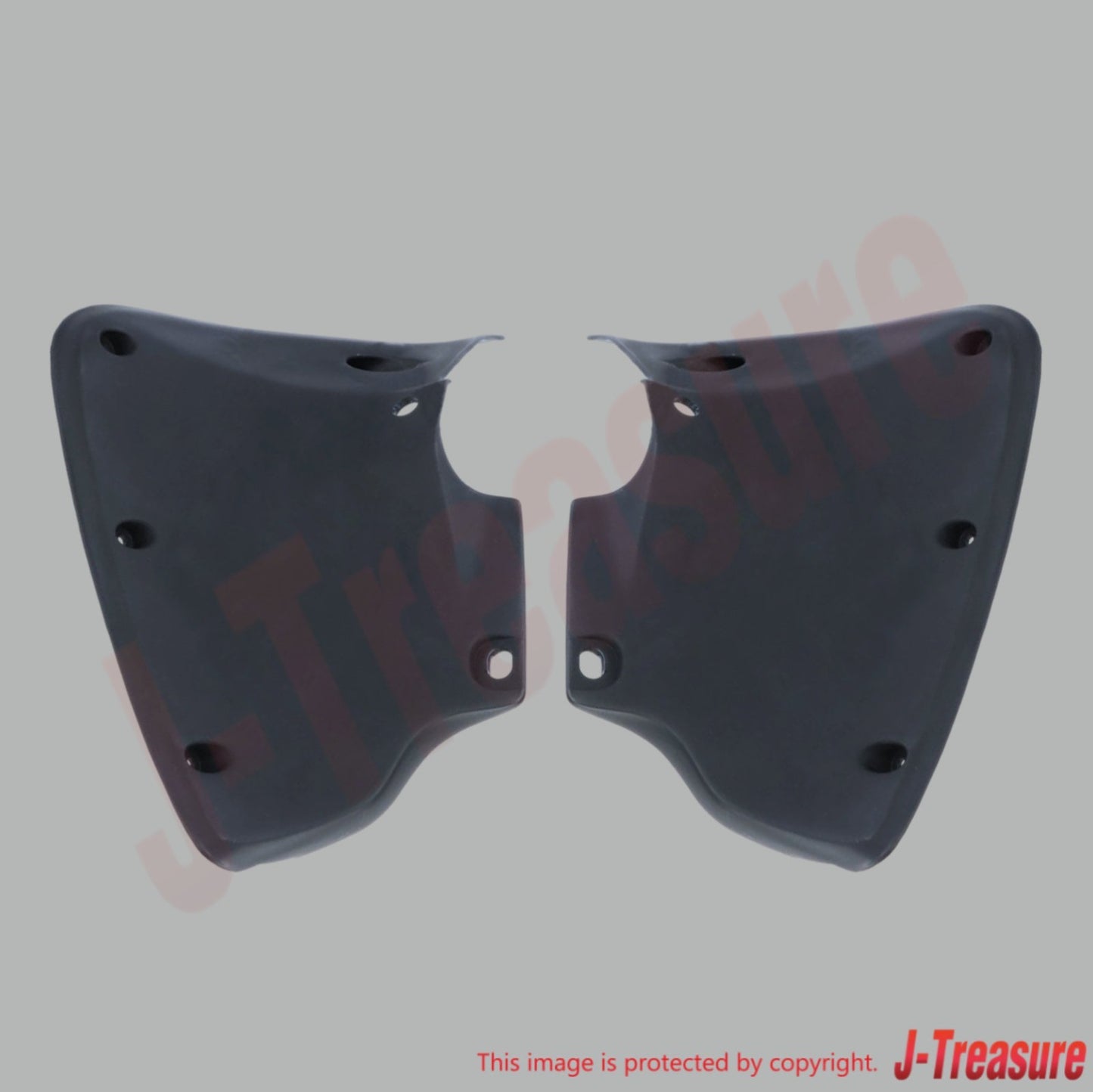 HONDA XR650L '00-25 Genuine Inner Shroud Panel (*Nh1* Black) RH & LH Set OEM