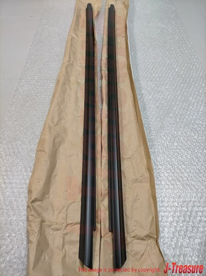 NISSAN GT-R GTR R35 Genuine Front Door Outside Molding Assembly RH & LH Set OEM