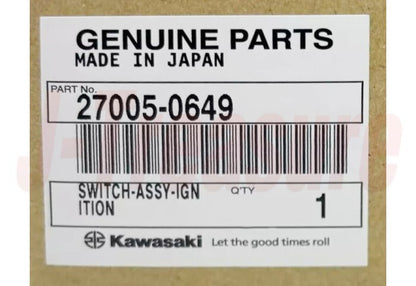 KAWASAKI KLR650 08-14 2018 Genuine Ignition Switch Assy 27005-0649 OEM