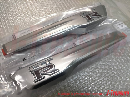 NISSAN GT-R R35 13-21 Genuine Emblem Finisher Front Fender Right & Left Set OEM