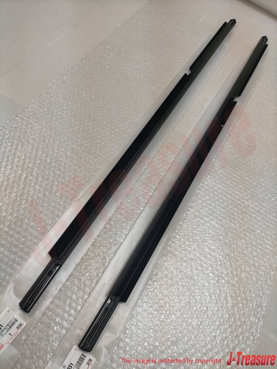 LEXUS RX330 RX350 RX400h Genuine Rear Door Belt Moulding RH & LH Set OEM