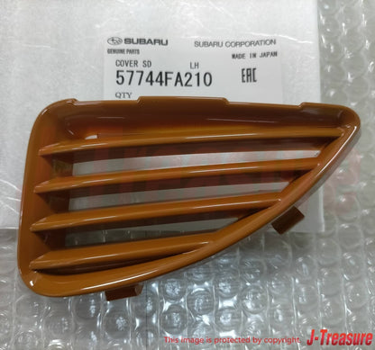 SUBARU IMPREZA WRX STi GC8 GF8 Genuine Front Bumper Lower Vent Cover RH & LH Set