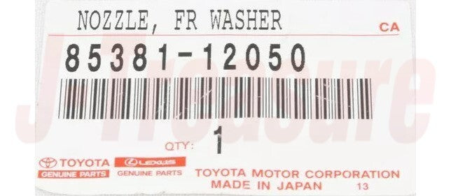 TOYOTA CAMRY MCV20 1997-2001 Genuine Windshield Washer Nozzle 85381-12050 OEM