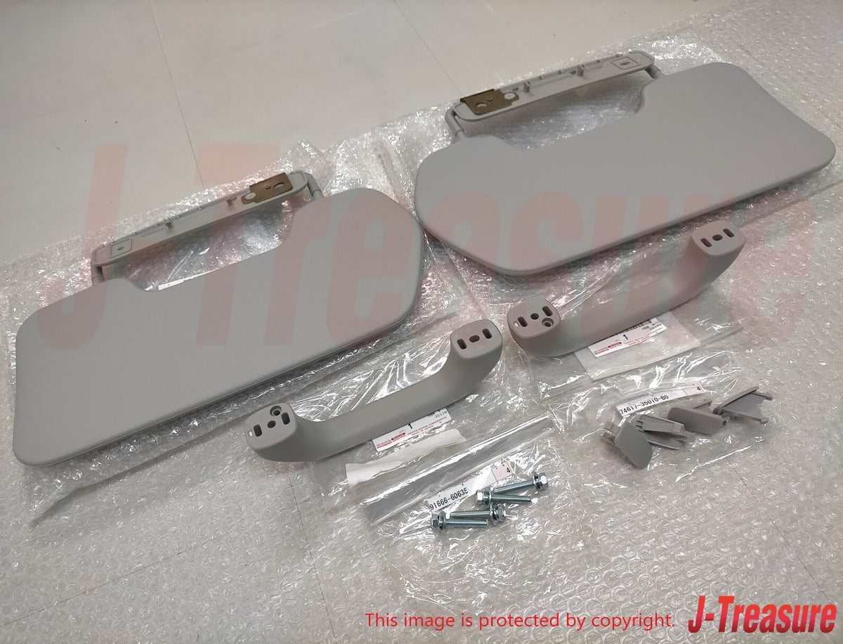 TOYOTA FJ CRUISER Genuine Side Sun Visor RH LH Assist Grip Handle Cover Bolt Set