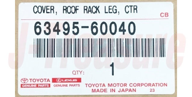 TOYOTA LAND CRUISER UZJ100 '03-07 Genuine Rack Leg Cover Fr & Ctr & Re RH LH Set