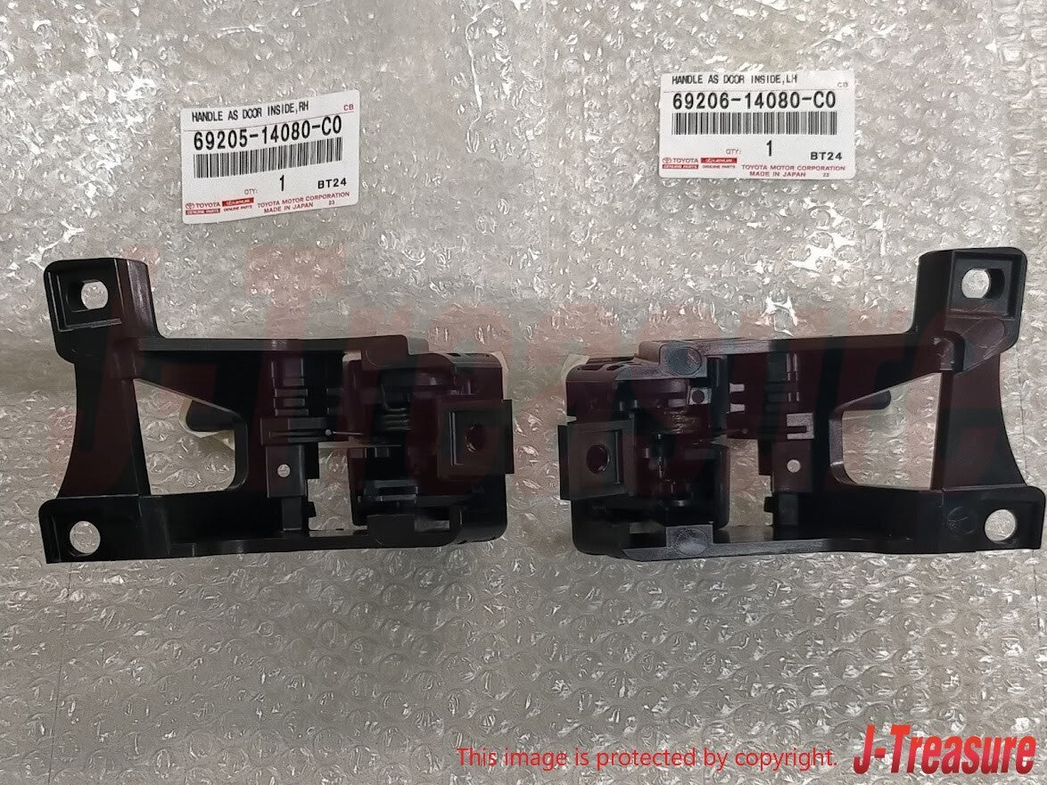TOYOTA SUPRA JZA80 MK4 93-98 Genuine Inside Door Handle Black RH & LH Set OEM