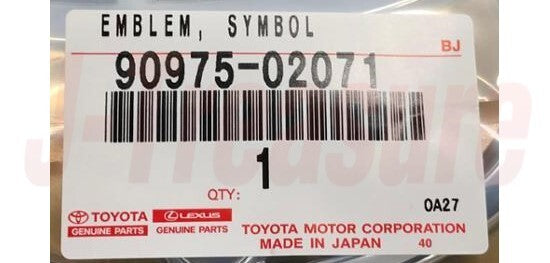 TOYOTA RAV4 ALA40 2013-2016 Genuine Back Door Emblem No.1 90975-02071 OEM