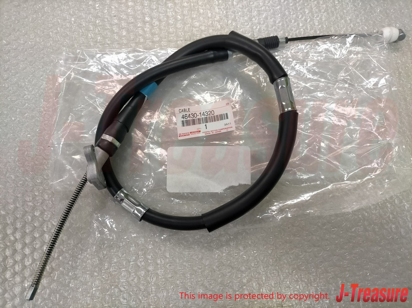 TOYOTA SUPRA JZA80 Genuine Parking Brake Cable Assy FR & RH & LH & Equalizer Set